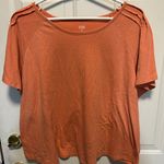 a.n.a . Women’s T-shirt Burnt Orange Size 1X Photo 0
