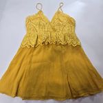 Tularosa Jordina Mini Dress in Cardinal Yellow Large Photo 2