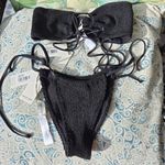 BOUND BY BOND EYE Black 2 Piece Sparti Brief & Margarita Bandeau Bikini O/S Size undefined Photo 3