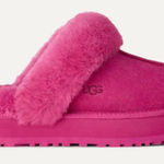 UGG Disquette -  Pink Fuzzy Mules Photo 0