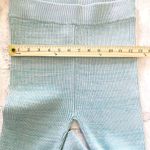 Le Ore Rimini Green Marled Ribbed Knit Stretchy Trousers Revolve Sustainable S Photo 5