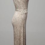 Banana Republic y2k reptile striped silk blend midi wrap dress size small Photo 2