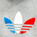 Adidas ‎ Womens Americana Sporty Lounge Adicolor Tricolor Trefoil Crop Hoodie M Photo 8