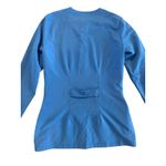 Grey's Anatomy Grey’s Anatomy Blue Scrub Jacket Women’s Small Nursing Uniform Top Photo 6