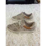 Joie  Snake Print Low Top‎ Sneakers Womens Beige Shoes size 7 Photo 3