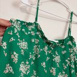 Lush Clothing Green floral lush women’s tank top spaghetti strap shirt size large Photo 1