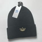Adidas   Women's Black & Gold Metallic  Cold Weather Beanie Style Hat NWT Photo 1