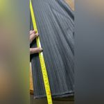 Claud Pinstripe Grey Burgundy Wide Leg Trouser Pants Office Work Size 8 NWT Photo 5