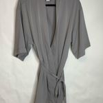 Birdy Grey  Robe Light Gray Fabric M/L Photo 3