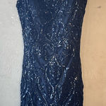 B Darlin Elegant B. Darlin Black Sequin Dress Photo 0