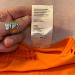 Urban Outfitters iets frans orange sleeveless mini dress bodycon cutouts size M Size M Photo 7