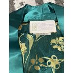 California Dynasty Vintage Kimono Green‎ and Gold Floral Robe Size Small Green Photo 1
