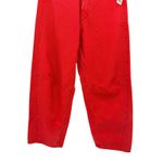 BDG Urban Outfitters High Rise Extreme Baggy Jeans Red Size 29 Wide Leg NWT Photo 2