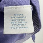 Boden button front long sleeve cotton lavender purple cardigan sweater size 8 Photo 5