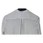 ZARA Polka Dot Satin Effect Blouse Button Down VNeck Collar Pockets S WhiteBlack Photo 6