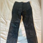 Free People  Leather Pants Photo 1