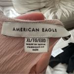 American Eagle  pink flowy top Photo 4