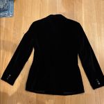 The Limited  Velvet Blazer Black Tailored Jacket Size Small Photo 3