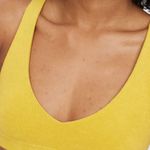 Aerie NWT Offline by Yellow Summer Light Terry Sports Bra - Size: Small Photo 6