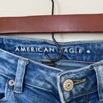 American Eagle Outfitters Ripped Distressed Acid Wash Mom Jeans Size 0 Photo 2