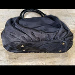 Kate Spade‎ Baxter Stevie Black Nylon Leather Satchel Handbag Photo 2