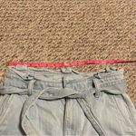 EXPRESS Paperbag Belt Super High Rise Shortie Short- Size 0 Photo 8