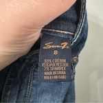 Seven7  Flare Jeans Medium Wash Denim Flare Jeans Size 8 Photo 3