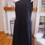 Banana Republic  One Shoulder Ponte Fit and Flare Dress Photo 2