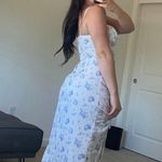 Midi Side Slit Dress White Size 6 Photo 1