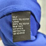 KM COLLECTIONS By MILLA BELL Short Rosette Dress Blue Size 16 Photo 5