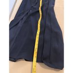 ASOS Bridesmaid's Maxi Dress Womens 12 Navy Lagenlook Fairy Goth Y2K Cape Top Photo 14