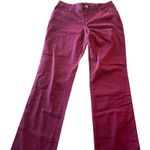 Bandolino Women’s Mandie Jeans Perfect Fit Straight Leg Size 8 NWT Deep Wine Photo 0
