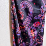 Danielle Bernstein  We Wore What Black Paisley Satin Mini Dress Womens M Party Photo 6