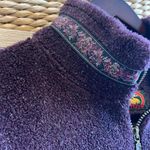 Vintage ALPS Sherpa Purple 1/4 Zip Sweater Knit, Women's XL Photo 2