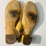 Coach  Mustard Yellow Slingback Sandals Photo 1