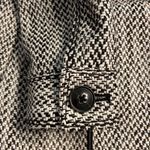 Banana Republic  Black and White Trench Coat size M brand new length 30” bust 36” Photo 12