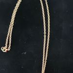 Hello Kitty Adorable Golden Pendant 18 inch Necklace Photo 1