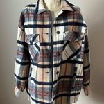 ZARA Plaid Oversized Shacket Photo 0