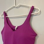 Lululemon  Align Tank, Cropped Racerback - Vivid Plum, C/D Cup, Size 10 Photo 2