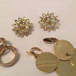 Lot Of 3 Costume Earrings Vintage Clip On All Signed Lewis Segal Sarah Coventry Photo 6