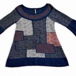 Free People β
Blue Patchwork Boho Sweater Tunic - Multicolored β
Photo 0