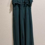 Green Ruffle Jumpsuit Size M Photo 2