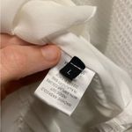 Luxe  Boutique White Textured Mini Dress W/ Shimmer Size Large Photo 3