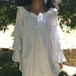 Nordstrom White Summer Mini Dress Photo 4