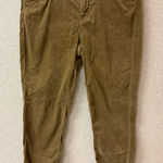 J. McLaughlin  Women size 10 brown curdoroy mid Rise stretch casual‎ Pants Photo 0