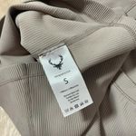 Bucked up Ribbed Racerback Tank Top Athletic Sleeveless Activewear Top Gray Photo 4