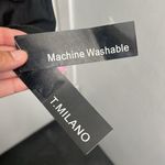 T.Milano green w black sleeves zip up jacket. One piece size 12, new Photo 3