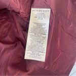 Burberry  Brit Quilted Jacket Deep Burgundy Women’s Size Small Photo 8