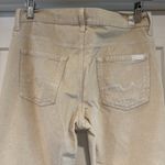 7 For All Mankind Cream Flare Corduroy Pants - 29 Photo 6