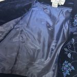 Adrianna Papell Royal Blue Square Neck Long Sleeve Gown with Jacket Photo 12